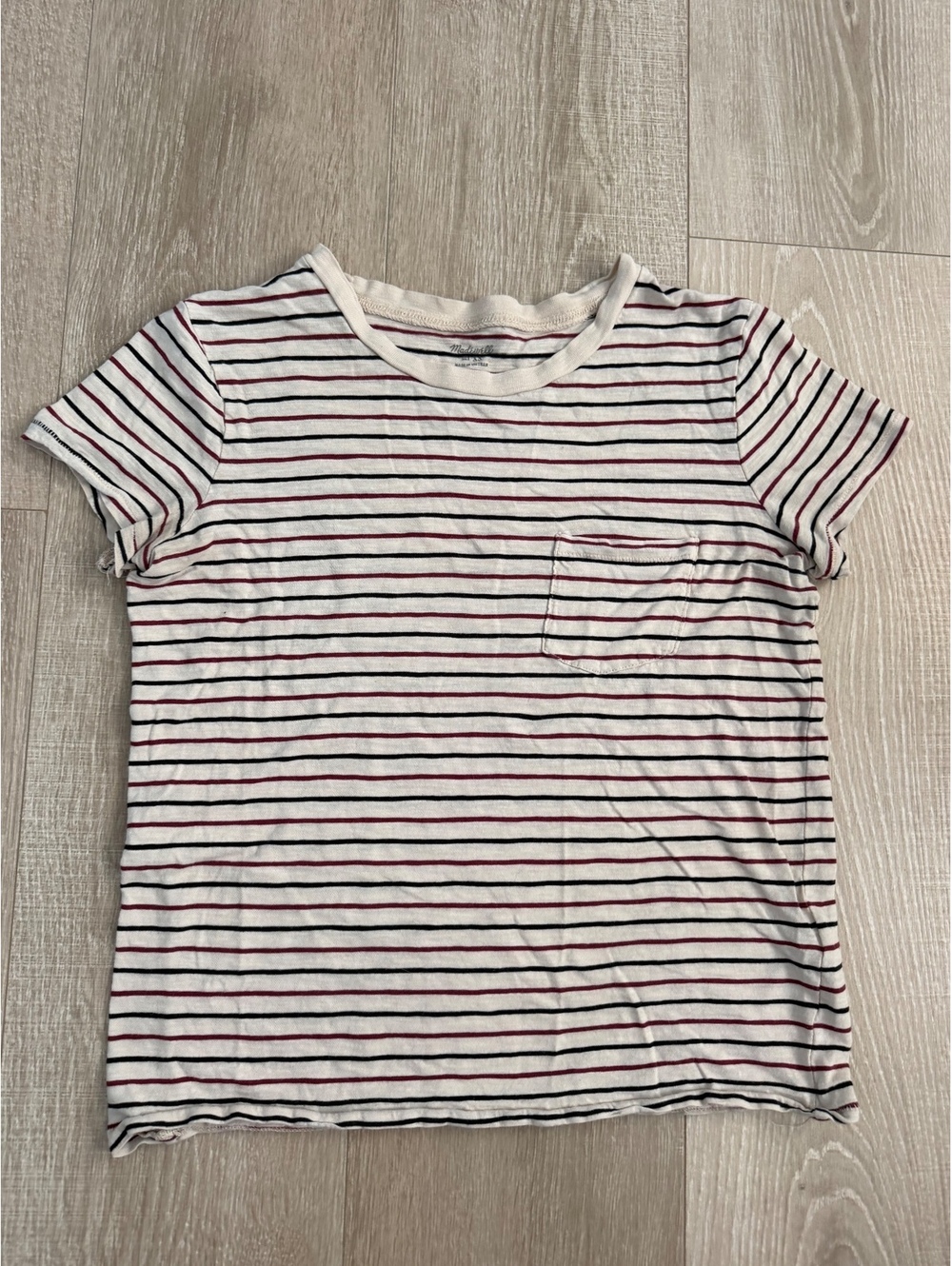 Madewell Striped Short Sleeve Tee Size XS